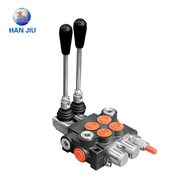 

Double acting cylinder spool, 2 spool hydraulic directional control valve 11gpm