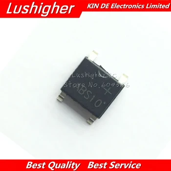 

50pcs ABS10 SOP-4 SMD Rectifier bridge pile IC chip