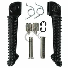 Мото rcycle Передние Подножки подножки для Yamaha YZF R6 1999- R6S 2003-2008 YZF R1 1998- алюминиевые Мото Аксессуары
