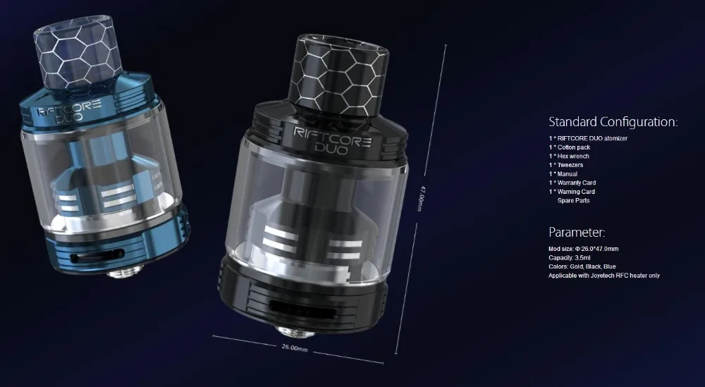 Joyetech Riftcore Duo 26mm-2