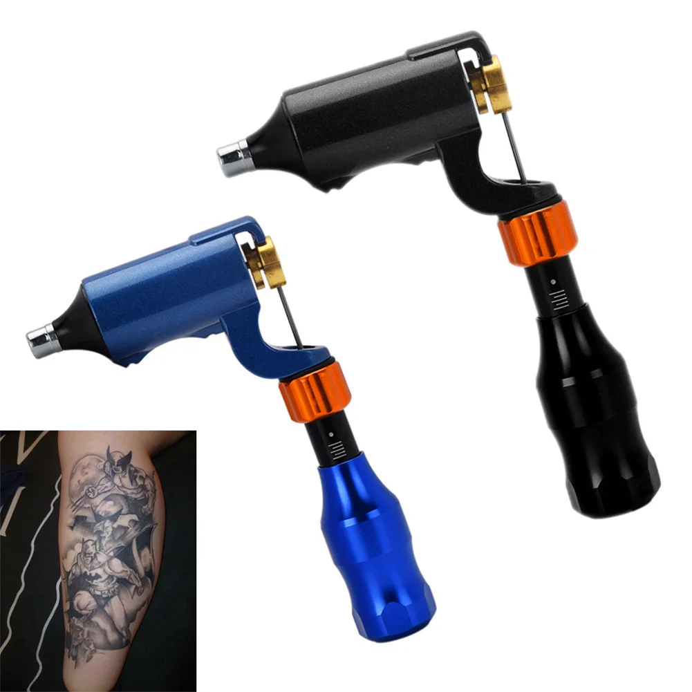 

Rotary Tattoo Machine L Shape Permanent Makeup Pen Adjustable Tattoo Tools SSwell