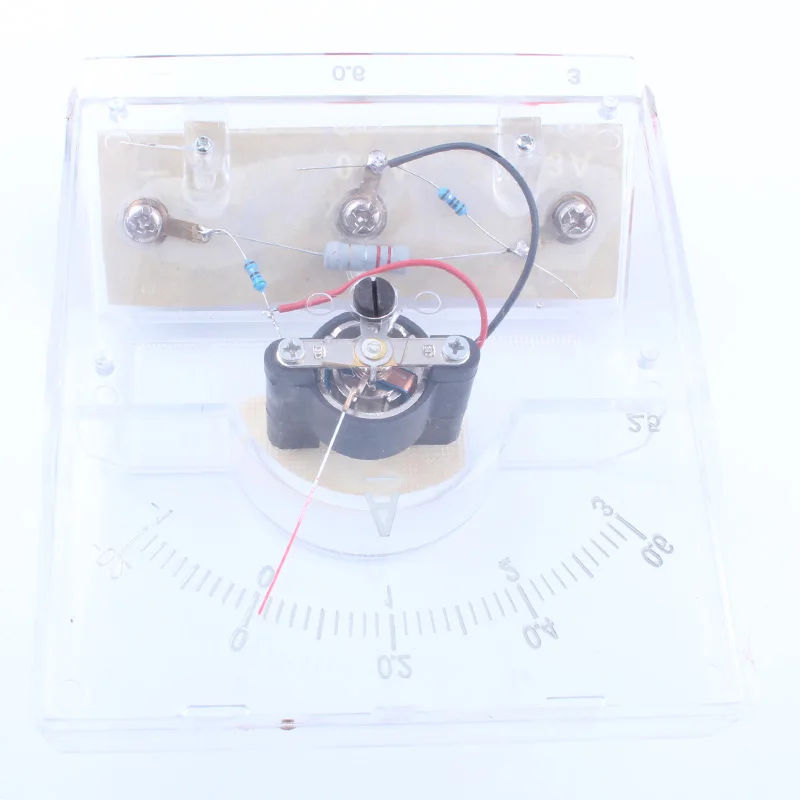 Проекционный Амперметр прозрачный корпус внутри Прозрачный Проекционный Амперметр физический эксперимент демонстрационная модель для обучения оборудования