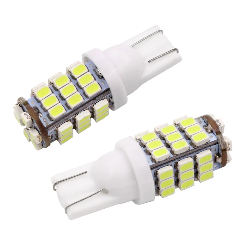 Leites 100Pcs Super Bright Car Led T10 42 Smd Led Car Light Bulbs W5W 194 1206 3020 42SMD 42Led Cold White Color DC12V Wholesale (4)
