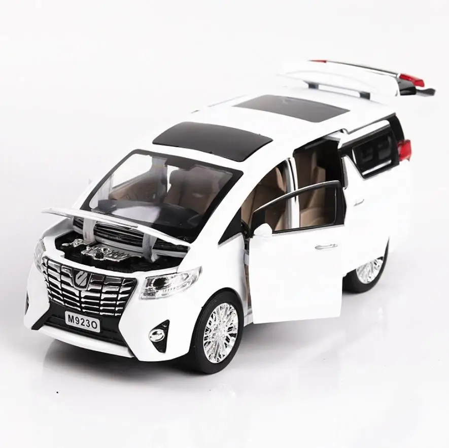 Лидер продаж литая модель автомобиля toyota alpha в масштабе 1:24 металлическая с