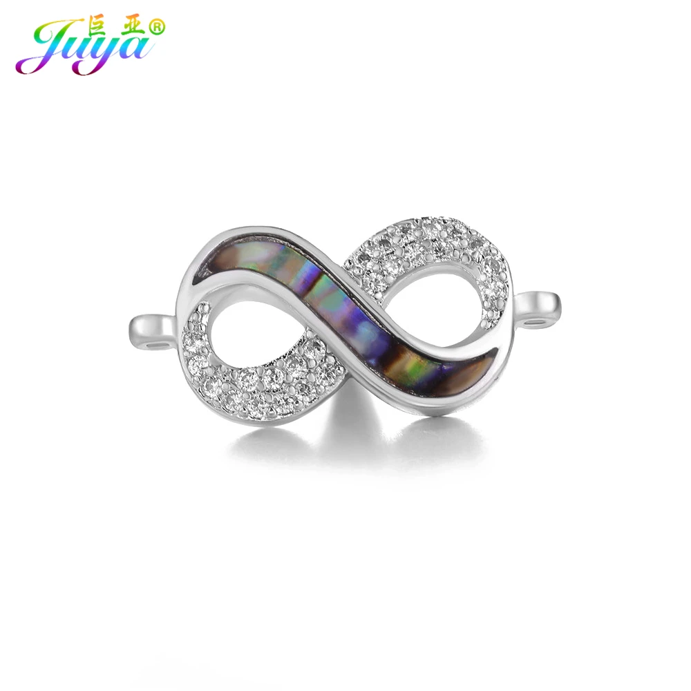 

DIY Jewelry Findings Supplies Gold/Silver/Rose Gold Infinity Charm Connectors Accessories For Women Men Handmade Jewelry Making
