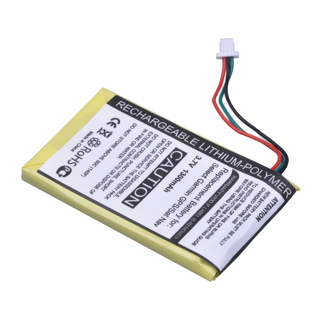 1 шт 1300mAh gps, SAT аккумуляторная батарея для Garmin Nuvi 200200 W, 205205 W, 205WT, 250 252 W 255255 T, 265 W