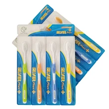 4 шт./компл. Одежда высшего качества для взрослых Зубная щётка для путешествий usefamily пакет доступный Зубная щётка набор практических гигиена полости рта инструмент