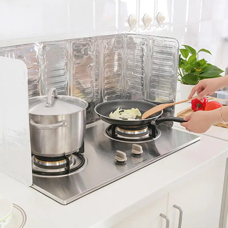 

Aluminium Oil Splash Screen Kitchen Cooking Frying Pan Oil Splatter Screen Cover Anti Splatter Shield Guard Kitchen Accessories