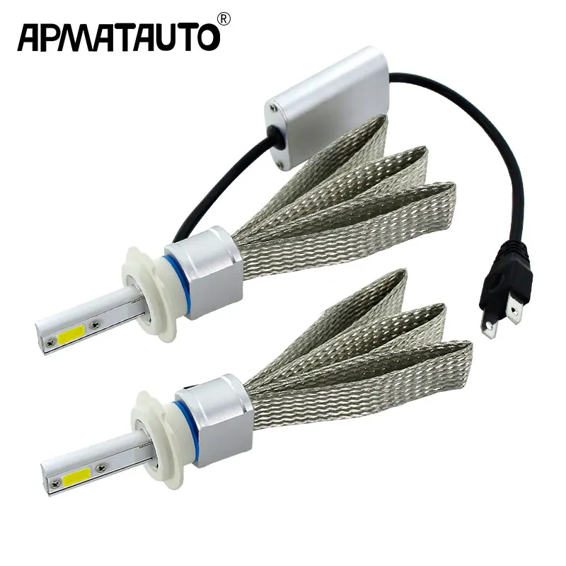 

1set H7 Led lamp h1 h8 9005 hb3 9006 hb4 H4 Led auto Bulbs Car Light Bulbs Auto LED Lamps Front Car Bulbs H11 Fog Lamps H10 H11