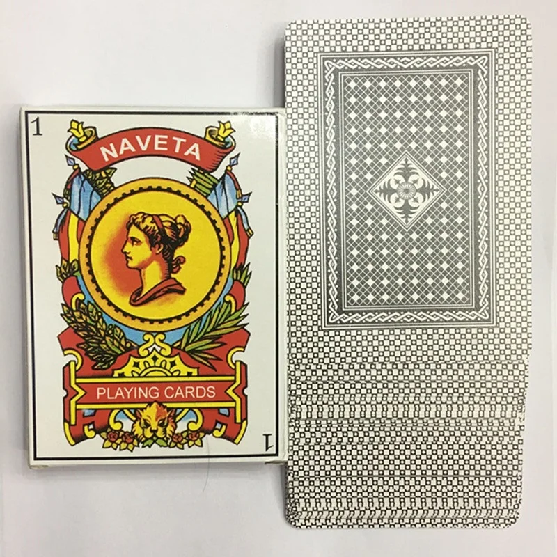 10.27cm x 9.2cm Big Size Fun Spanish UNO Card Playing Cards Poker