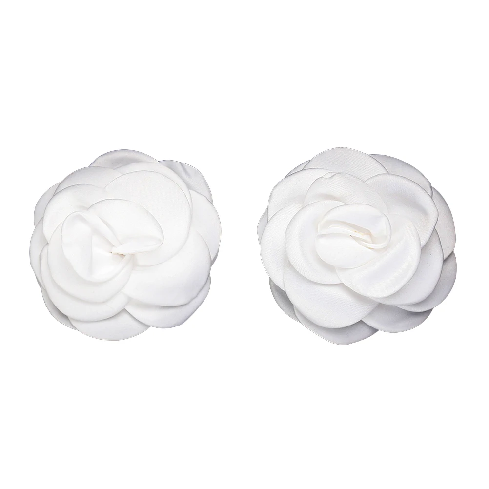 

Women Milk Paste Sexy Adhesive Breast Rose Shape Pasties Nipple Cover Seamless Disposable Pasties (White)