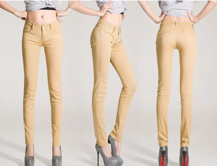 khaki colored jeans womens