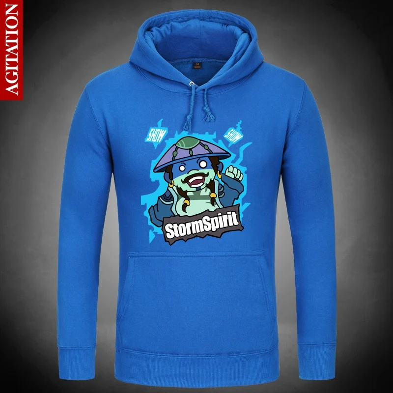  Storm Spirit panda Dota 2 All Stars Hoodies Hoody Pullover Sweatshirts Loose Outerwear Cute Unisex 