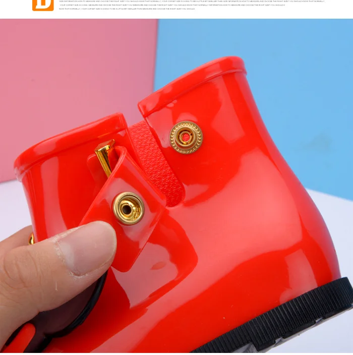 Waterproof Child Rubber Boots Jelly Soft Mouse Ears Infant Shoe Girl Rain Boots Baby Kids Rainboots Girls Children Rain Shoes 546 (12)