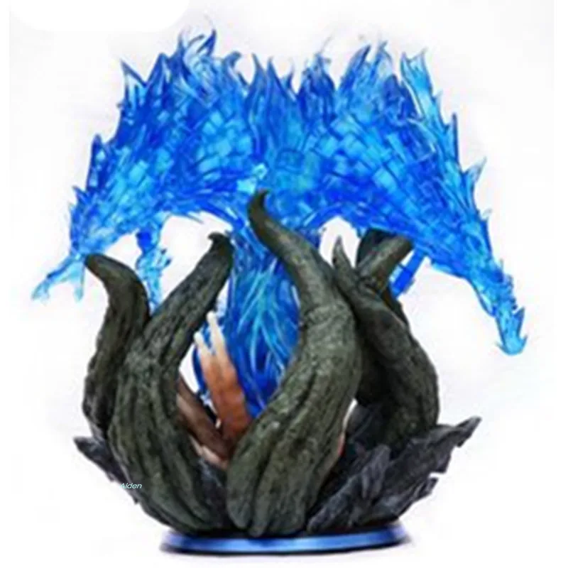 Наруто статуя Учиха Мадара грудь Susanoo полная длина Портрет с светодиодный