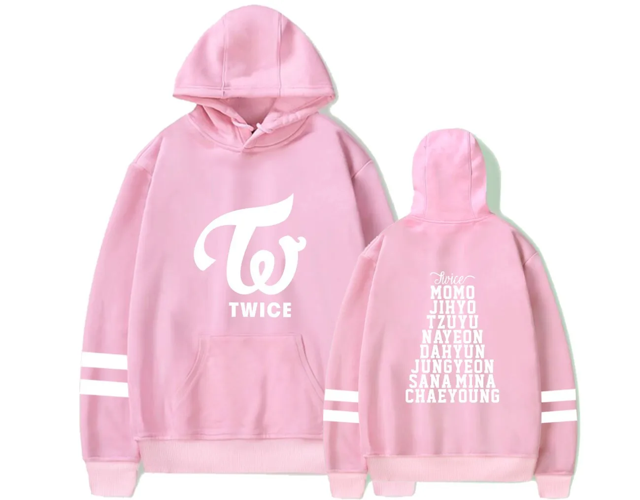 twice moletom com capuz kpop