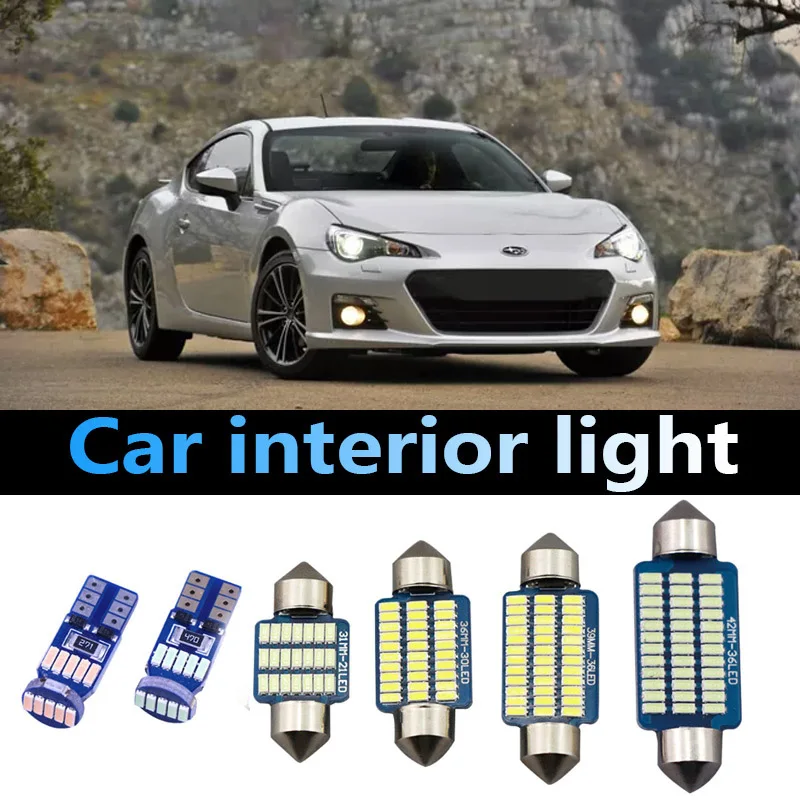 12 x White LED interior Bulbs License Plate Lights for 2006-2012 Lexus IS250