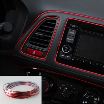 

CARPRIE Styling Mouldings Edge Gap Line Interior Point Molding Accessory Garnish 5M For Universal Car Decoration Rope m30