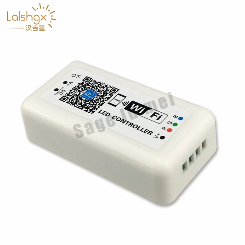 

New arrive DC12V 24V wifi LED RGB Controller RGB Dimmer use Smart Phone Android IOS for 5050 RGB LED Strip Lights Tape Module