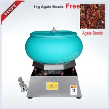 Ювелирные инструменты и оборудование Вибрационный стакан большой емкости 2500 об/мин ювелирные изделия полировальная машина 1 кг Агатовые Бусины бесплатно