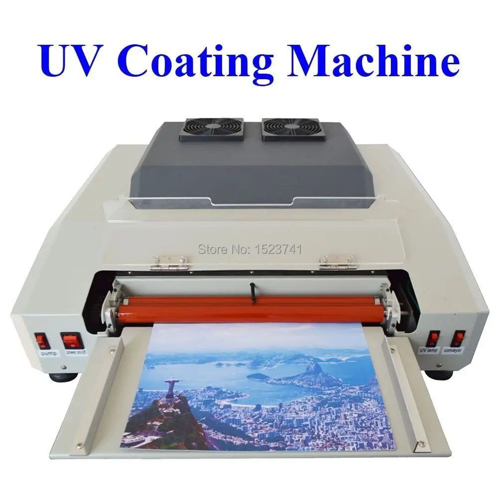 

330mm Wide UV Laminating Photo Picture Protect Coating Laminator Machine
