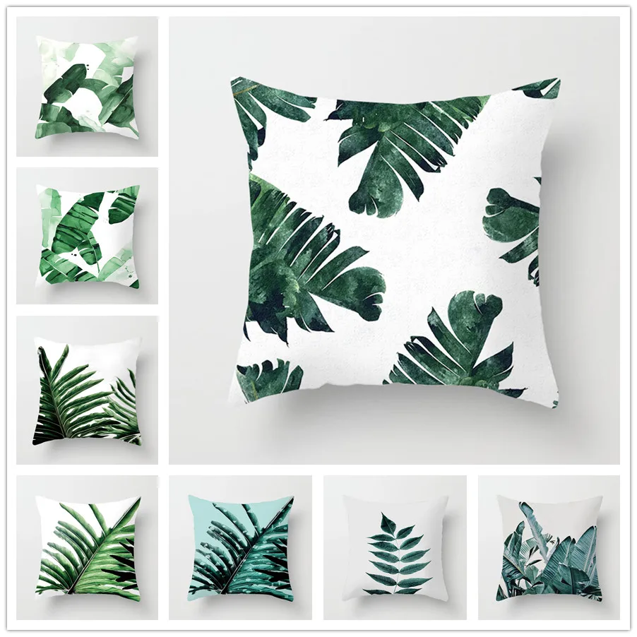 

45x45 Pillowcase Square Pillow Cover Cushion Case Toss Hidden Zipper Closure Pillows Pattern For Bedroom Living Room 039-21