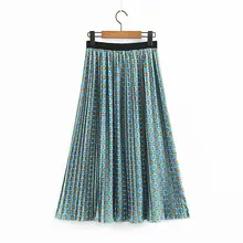 New arrival The European and American fashion printed skirts XL45-2103