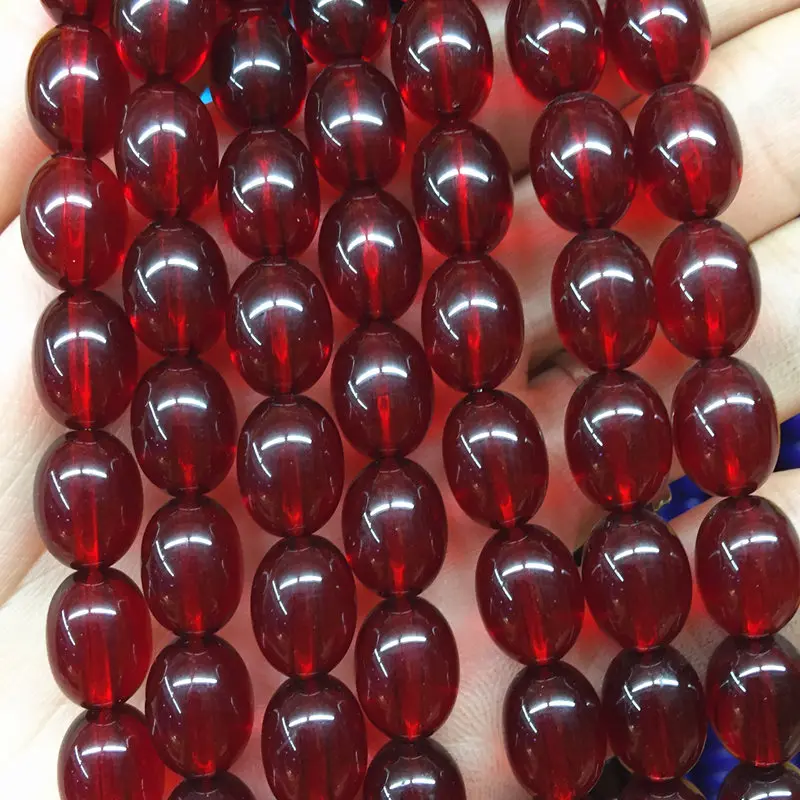 

Multicolor Faux Beeswax Resin Ambers Bodhi Bead 6x9mm Buddhism Prayer Rice Loose Spacer Beads Accessories Finding 15inch A216