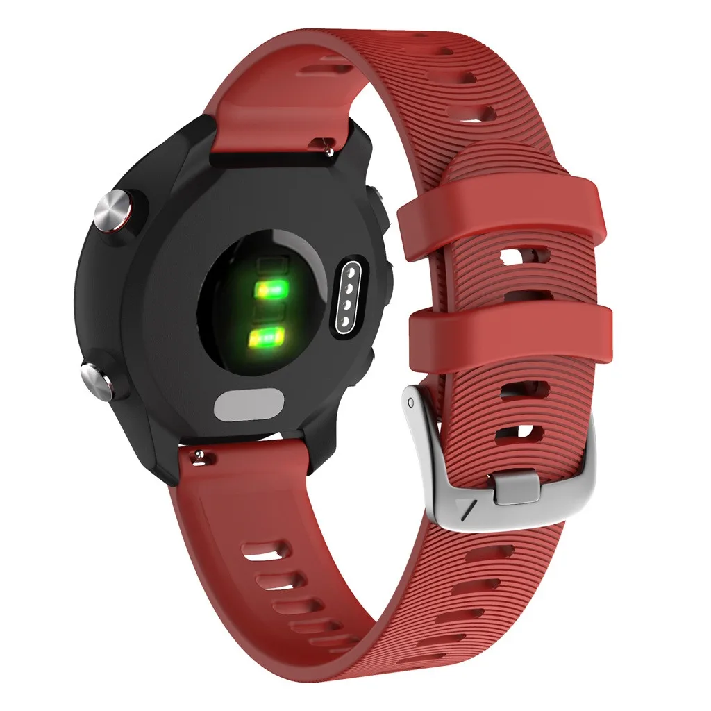 Ремешок Ouhaobin для наручных часов Garmin Forerunner 245/245M/Vivoactive 3/Vivomove HR спортивный