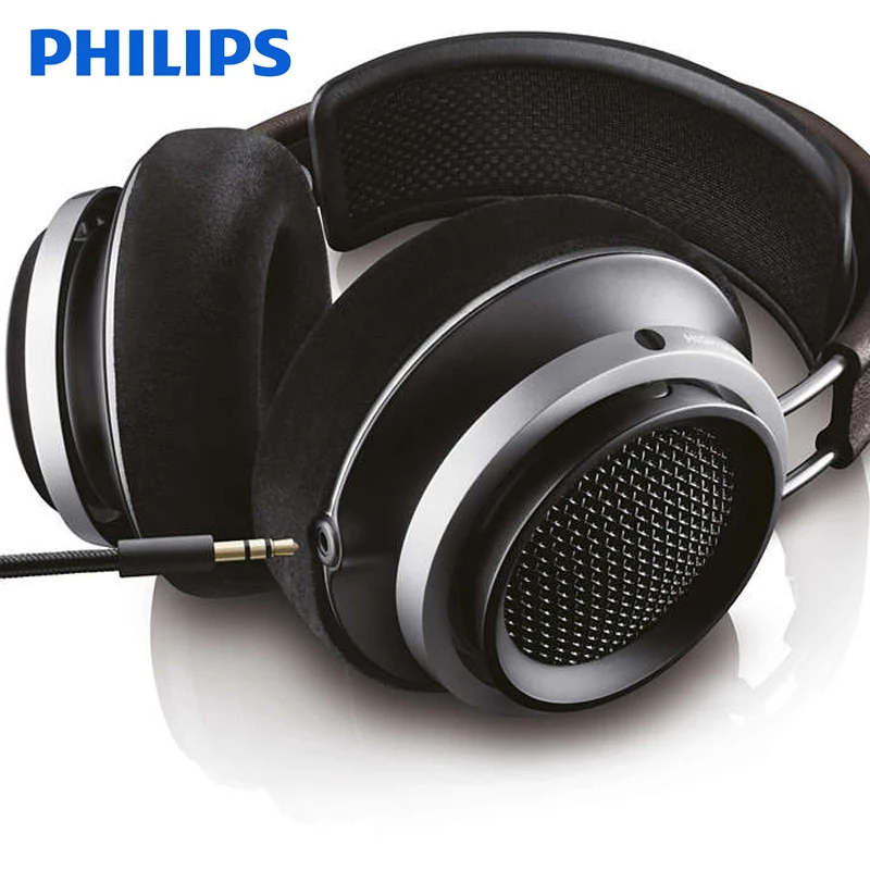 Профессиональные наушники Philips X1s с проводным управлением Hi Fi для игр музыкальная