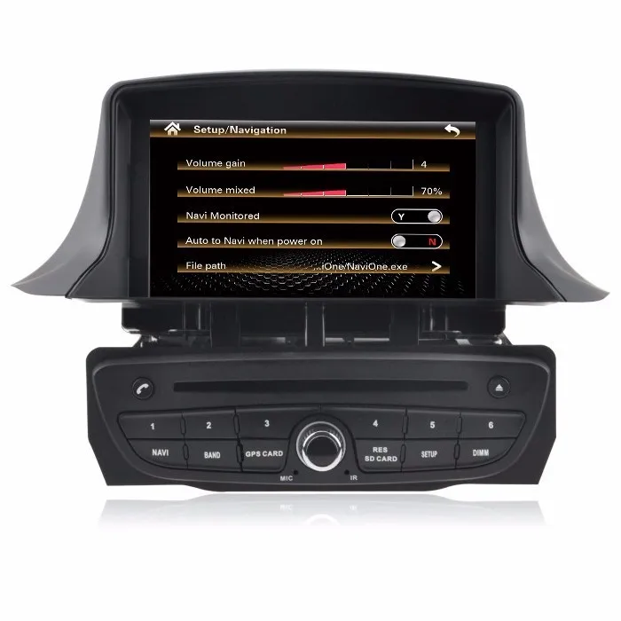 Cheap Free Shipping Car DVD Player GPS Navigation for Renault Megane 3 Can Bus support steering wheel control RDS USB 3G BT Free map 14