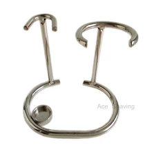 Хромированный металлический держатель для бритвы, парикмахерский Набор для бритья, вес нетто 92 г