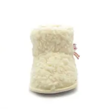 2017 0-18M Infant Toddler Kids Snow Boots Baby Girls Soft Sole Crib Shoes Anti-slip Boots