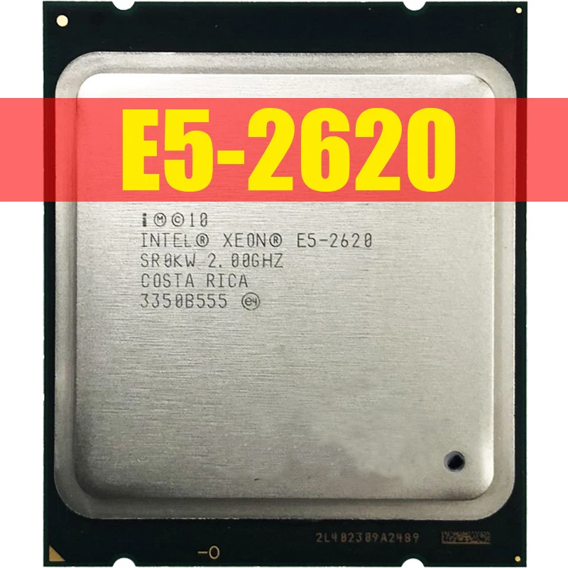 666.29руб. 61% СКИДКА|Intel Xeon E5 2620 E5 2620 2,0 ГГц шестиядерный процессор с 12 резьбой 15 м 95 Вт LGA 2011 Бесплатная доставка|ЦП| | - AliExpress