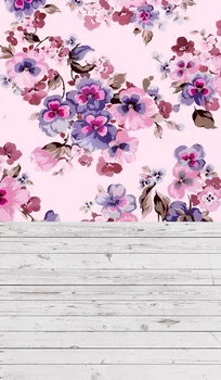 

5X7ft Thin Vinyl photography background Customize flower Pattern Backdrops Digital Printing Background for photo Studio F1252