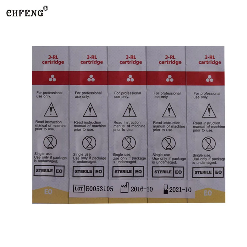 

Cartridge Needles 70Pcs 3/5/7RL Round Liner Disposable Sterilized Needles Eyebrow Lip Liner Permanent Makeup Supply Machine Pen