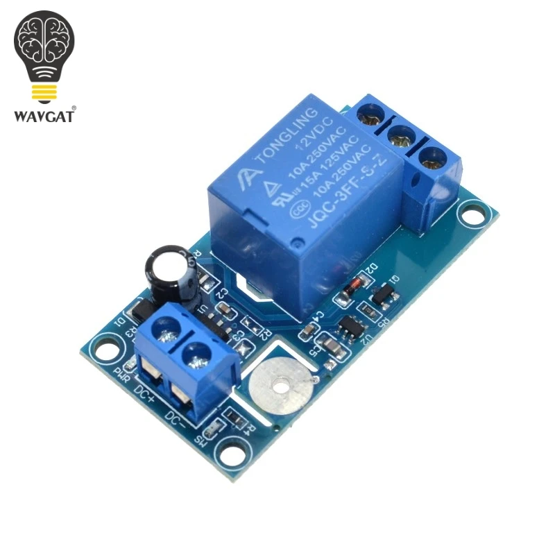 

WAVGAT 12V 1-Channel Touch Relay Module Capacitive Touch Switch For Arduino TTP223