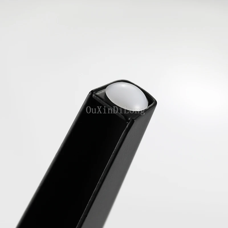 4 قطعة أسود أرجل أريكة من المعدن أقدام أثاث أريكة طاولة السرير خزانة مجلس الوزراء استبدال JF1802