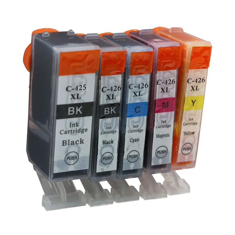 Aliexpress.com : Buy 5PK Ink Cartridge PGI 425 CLI 426 for Canon Pixma IP4840 IP4940 IX6540