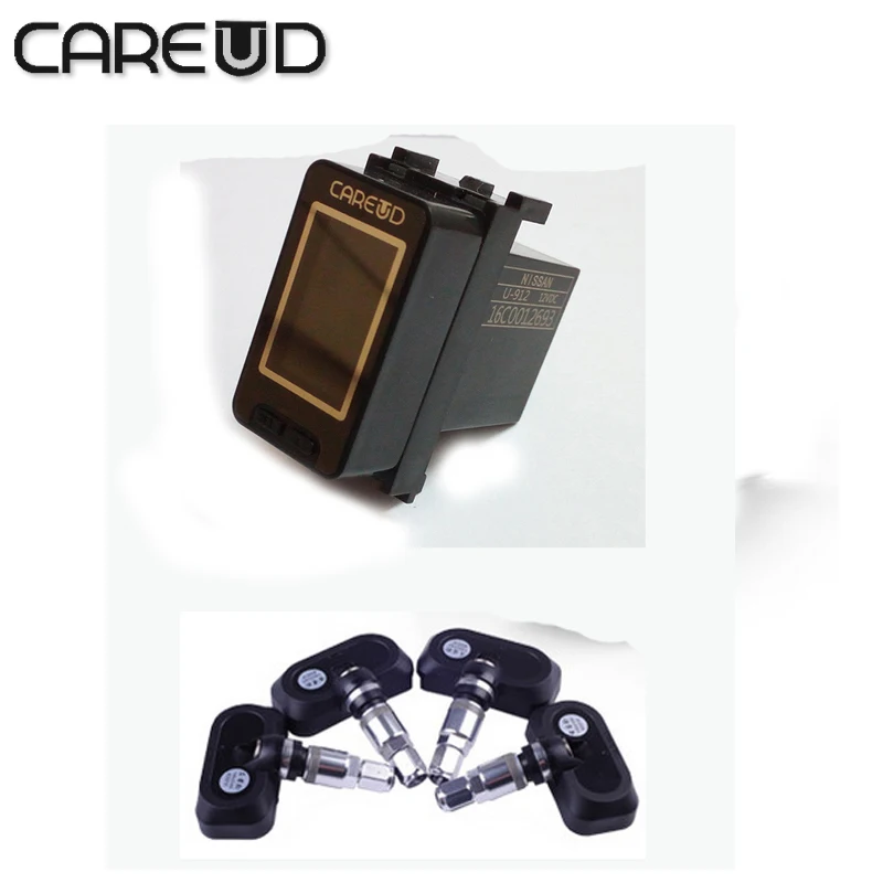 U912 4 внутренних датчиков tpms Careud для nisssan psi бар инструменты автомобиля давления в