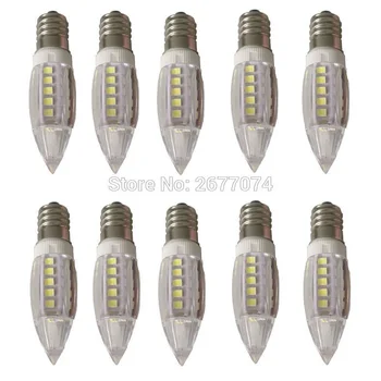 

3.5W led lamp light led light Silicone Corn light chandelier E14 33leds 2835 300-400LM Warm White White AC220-240V 10PCS JTFL143