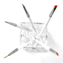 Инструменты для дизайна ногтей 5 шт. акриловый УФ гель для точечного нанесения ручка, кисточка для ногтей