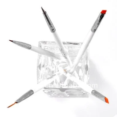 

Nail Art Tools 5 PCS Acrylic UV GEL PAINTING DOTTING PEN NAIL BRUSH Free Shipping
