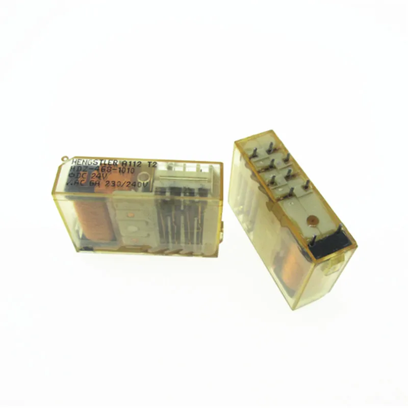 

Protective Safety 24V relay HDZ-468-1010 HDZ4681010 HDZ-468-1010-DC24V 24VDC DC24V 24V 6A 230VAC 240VAC 10PIN