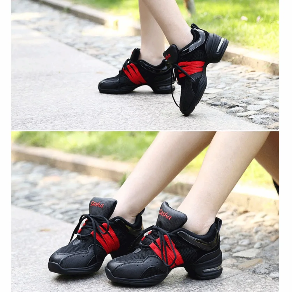 Modern dance shoes Women Jazz Mordern Dance Lace up Shoes