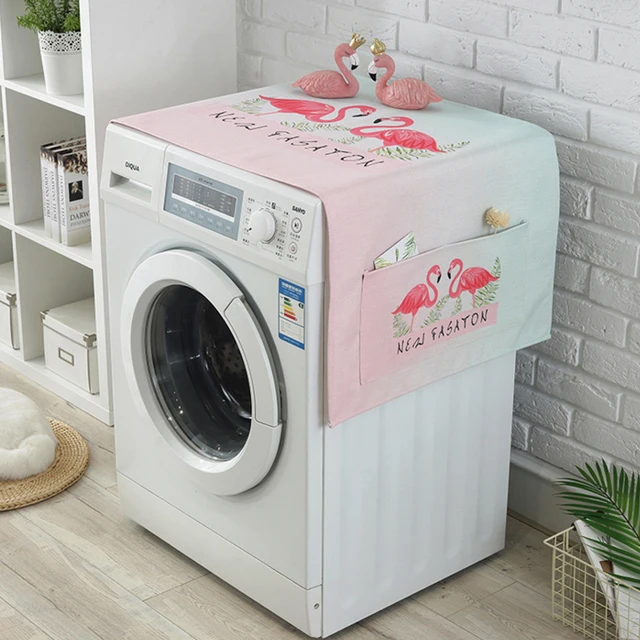 Flamingo Impermeabile Frigorifero sacchetto di Polvere Copertura Con Il Sacchett Flamingo Impermeabile Frigorifero sacchetto di Polvere Copertura Con Il Sacchett