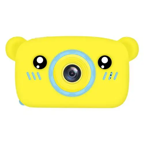 X9 1080 P HD детская камера Мультфильм защитный чехол Цифровой Детский фотоаппарат мини ip-видеокамера спортивная для маленьких мальчиков и девочек забавная камера - Цвет: Розовый