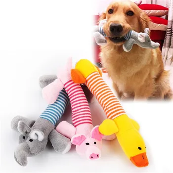 

High Quality Cute Dog Cat Pet Chew Toys Canvas Durability Vocalization Dolls Bite Toys for Dog Accessories Pet Dog Products