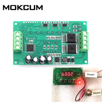 

DC 7-24V Motor Drive Module 120W Auto Governor Timing Delay Controller Module Display 7V-24V Forward Reverse Control