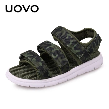 

UOVO 2020 Summer Kids Sandals Boys And Girls Slides Children Summer Beach Sandals New Arrive Little Kids Shoes Eur Size #25-37